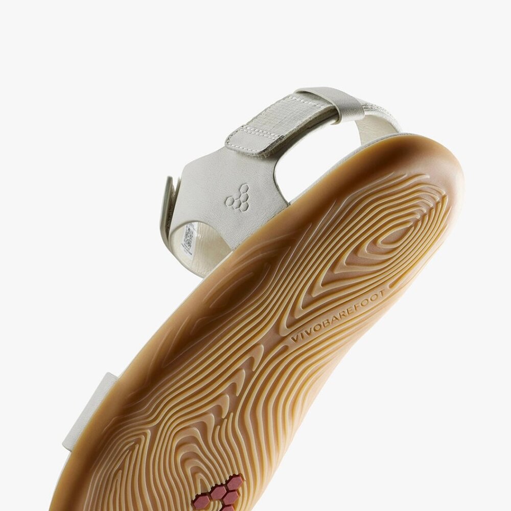 Vivobarefoot Womens Sensus Yin Sandal in Limestone - Picture 13 of 13